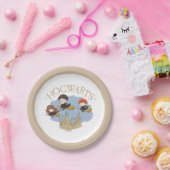 ハリー・ポッター™、ハーマイオニー、ロンがホグワーツを飛ぶ™ ペーパープレート (パーティー)