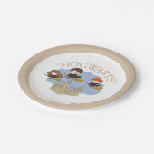 ハリー・ポッター™、ハーマイオニー、ロンがホグワーツを飛ぶ™ ペーパープレート (アングル)