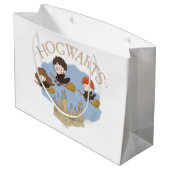 ハリー・ポッター™、ハーマイオニー、ロンがホグワーツを飛ぶ™ ラージペーパーバッグ (裏面アングル)