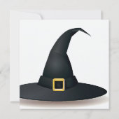 ハリー・ポッター | ブラックウィッチハット ベイビーシャワー 招待状 (裏面)