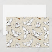 ハリー・ポッター | ヘドウィグ柄 (正面/裏面)