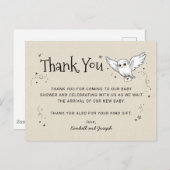 ハリー・ポッター | ヘドウィグ - ありがとう ポストカード (正面/裏面)