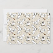 ハリー・ポッター ヘドウィグ 特別配送 性別発表 招待状 (裏面)