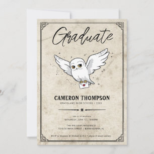 ハリー・ポッター  ヘドウィッグ卒業式パーティー 招待状