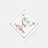 ハリー・ポッター |ヘドウィッグ赤ちゃんシャワー スタンダードカクテルナプキン (角)