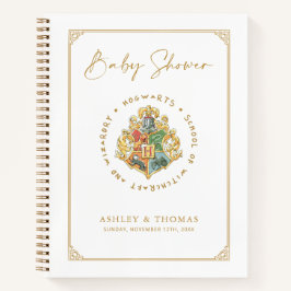 ハリー・ポッター |ベビーシャワーのゲストギフトリスト ノートブック