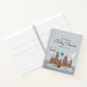 ハリー・ポッター |ベビーシャワーのゲストギフトリスト ノートブック (内部)