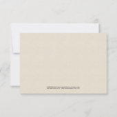 ハリー・ポッター | ベビーシャワー 感謝 招待状 (裏面)