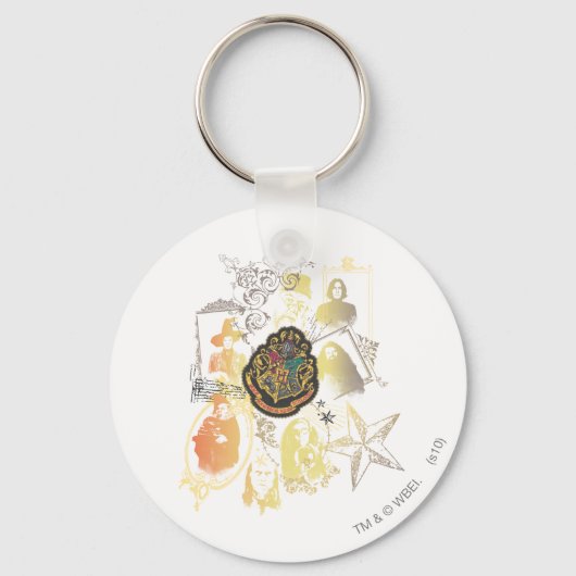 ハリー・ポッター |ホグカラフルワーツの紋章 キーホルダー (正面)