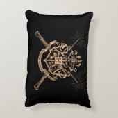 ハリー・ポッター |ホグワーツがウォンドクレストを横切った アクセントクッション (裏面(縦))