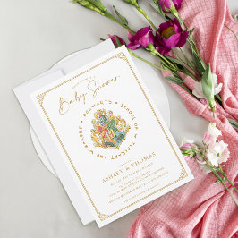 ハリー・ポッター | ホグワーツクレストベビーシャワー 招待状