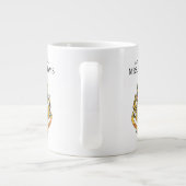 ハリー・ポッター |ホグワーツクレスト先生のパーソナライズ ジャンボコーヒーマグカップ (裏面)