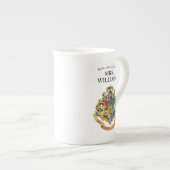 ハリー・ポッター |ホグワーツクレスト先生のパーソナライズ ボーンチャイナマグカップ (正面右)