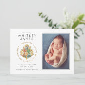 ハリー・ポッター |ホグワーツクレスト誕生のお知らせ 招待状 (スタンド正面)