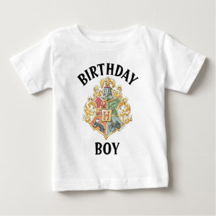 ハリー・ポッター   ホグワーツクレスト誕生日 ベビーTシャツ