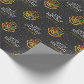 ハリー・ポッター | ホグワーツクレスト – ハッピーバースデー ラッピングペーパー (角)
