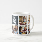 ハリー・ポッター |ホグワーツクレスト – パパ写真コラージュ コーヒーマグカップ (正面右)