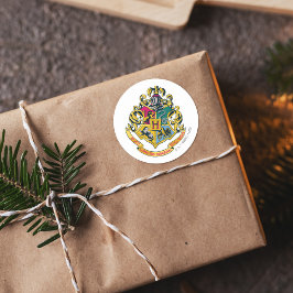 ハリー・ポッター |ホグワーツクレスト – フルカラー ラウンドシール