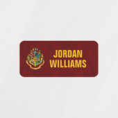 ハリー・ポッター |ホグワーツクレスト – フル ラベル (デザイン1)