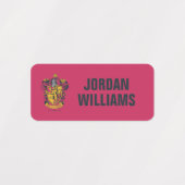 ハリー・ポッター |ホグワーツクレスト – フル ラベル (デザイン2)