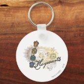 ハリー・ポッター |ホグワーツハウス – フルカラー キーホルダー (正面)