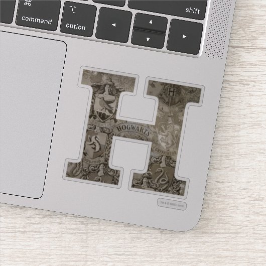 ハリー・ポッター |ホグワーツモノグラム シール (詳細)