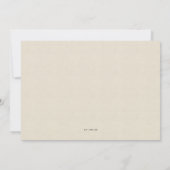 ハリー・ポッター | ホグワーツ城の誕生日 - 写真 招待状 (裏面)