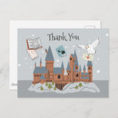 ハリー・ポッター | ホグワーツ城 ありがとう ポストカード (正面/裏面)