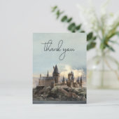 ハリー・ポッター ホグワーツ城 ウェディング 感謝 ポストカード (スタンド正面)