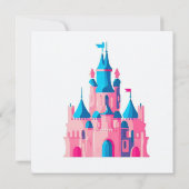 ハリー・ポッター | ホグワーツ城 ベビーシャワー 招待状 (裏面)