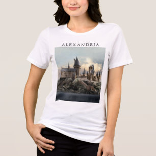 ハリー・ポッター   ホグワーツ城 日中 トライブレンドＴシャツ