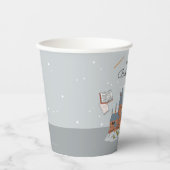 ハリー・ポッター |ホグワーツ柄ベビーシャワー 紙コップ (正面)