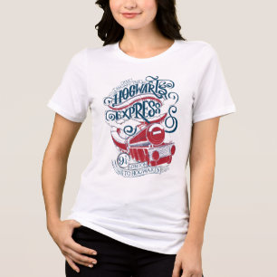 ハリー・ポッター  ホグワーツ表現タイポグラフィ トライブレンドＴシャツ