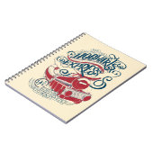 ハリー・ポッター |ホグワーツ表現タイポグラフィ ノートブック (左側)