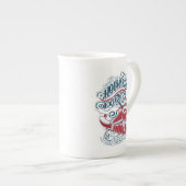 ハリー・ポッター |ホグワーツ表現タイポグラフィ ボーンチャイナマグカップ (正面右)