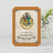 ハリー・ポッター |ホグワーツ誕生日ありがとう サンキューカード (スタンド正面)