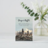 ハリー・ポッター |ホグワーツ – おむつラッフルインサート エンクロージャーカード (スタンド正面)