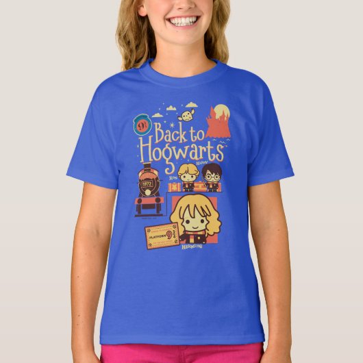 ハリー・ポッター™ | ホグワーツ™へ戻ろう Tシャツ (正面)