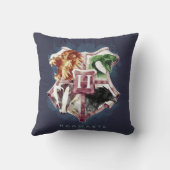 ハリー・ポッター |ホグワーツ™クレスト水彩 クッション (裏面)