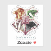 ハリー・ポッター |ホグワーツ™クレスト水彩 シール (シート)