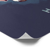 ハリー・ポッター |ホグワーツ™クレスト水彩 ポスター (角)