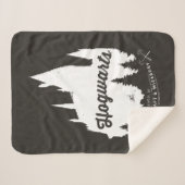 ハリー・ポッター |ホグワーツ™城タイポグラフィ シェルパブランケット (正面(横))