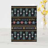 ハリー・ポッター™ ホリデー・セーター・パターン カード (黄色い花)