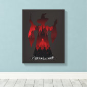 ハリー・ポッター | マクゴナガル教授の彫像軍隊 キャンバスプリント (インサイチュ (ウッドフロア))