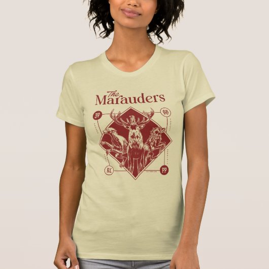 ハリー・ポッター™ マラウダーズのアニマグス グラフィック Tシャツ (正面)