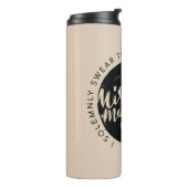 ハリー・ポッター |マラウダー地図チャームタイポグラフィ タンブラー (回転左)