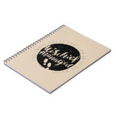 ハリー・ポッター |マラウダー地図チャームタイポグラフィ ノートブック (左側)