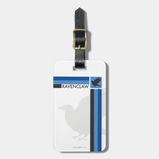 ハリー・ポッター |ラベンクローハウスプライドグラフィック ラゲッジタグ (正面縦)