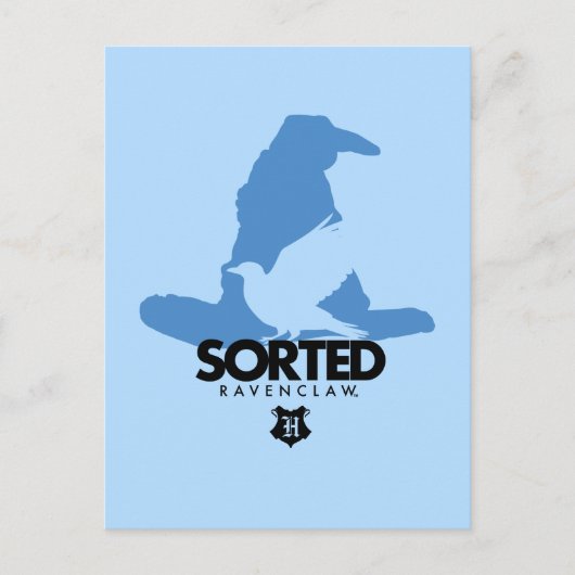 ハリー・ポッター | レイブンクロー™ ハウスに選ばれました ポストカード (正面)