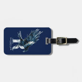 ハリー・ポッター | レイブンクロー™ ラヴェン・ウォータカラー ラゲッジタグ (正面横)